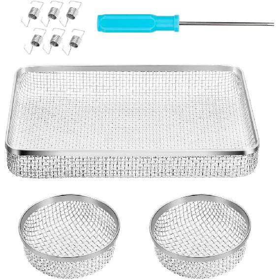 BougeRV RV Flying Insect Screen RV Furnace Vent Cover RV Bug Screen Covers Water Heater Screen Stainless Steel Mesh for RVs/Campers/Trailers 1 Square
BougeRV RV Flying Insect Screen RV Furnace Vent Cover RV Bug Screen Covers Water Heater Screen Stainless Steel Mesh for RVs/Campers/Trailers 1 Square