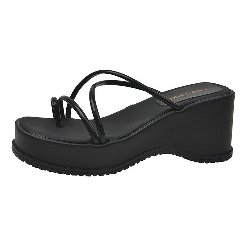 Spice girls thick bottom one-word drag women in the summer of 2025 new wear silver thin strap wedge heel high heel square head cool slippers 35
Spice girls thick bottom one-word drag women in the summer of 2025 new wear silver thin strap wedge heel high heel square head cool slippers 35