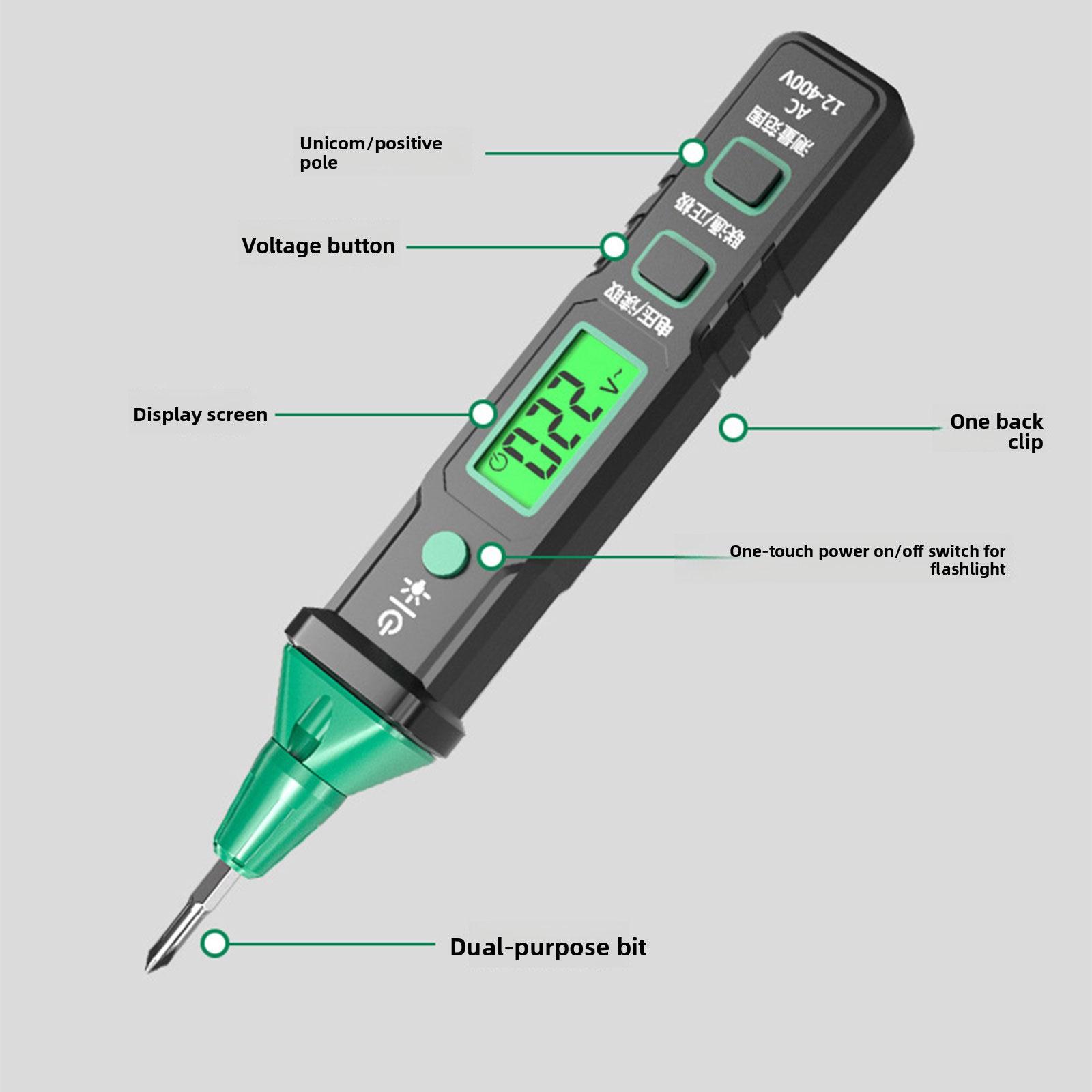 Practical Electrical Tester with Digital Screen High Precisions for Various Environment No Battery Included Compacts 1
Practical Electrical Tester with Digital Screen High Precisions for Various Environment No Battery Included Compacts 1