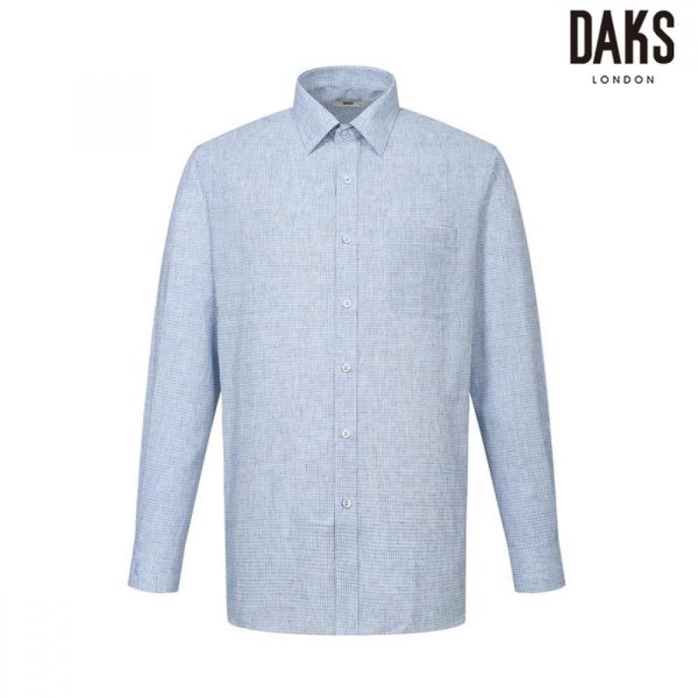 DakS Men S Linen Blend Micro Pattern Regular Fit dreSS Shirt dmS3Shdl122b1 Blue/95
DakS Men S Linen Blend Micro Pattern Regular Fit dreSS Shirt dmS3Shdl122b1 Blue/95