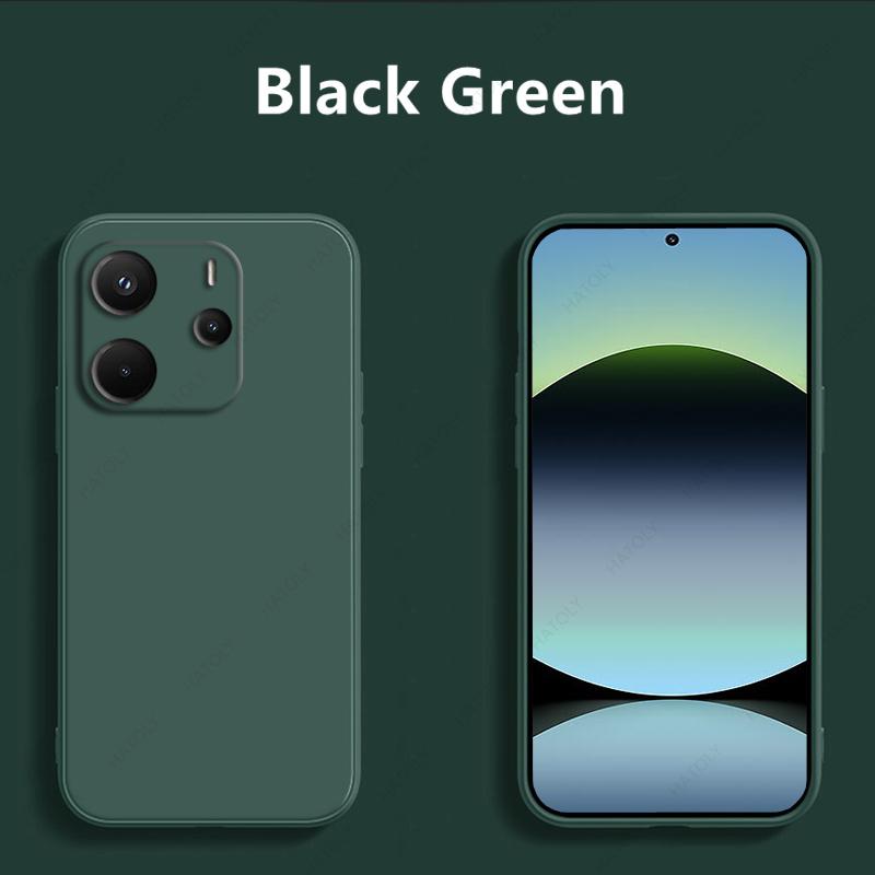 Жидкий силиконовый чехол для телефона Xiaomi Redmi Note 14 4G, противоударный чехол Funda для Redmi Note 14 Pro 4G Note14 4G 24117RN76E чёрный
Жидкий силиконовый чехол для телефона Xiaomi Redmi Note 14 4G, противоударный чехол Funda для Redmi Note 14 Pro 4G Note14 4G 24117RN76E чёрный