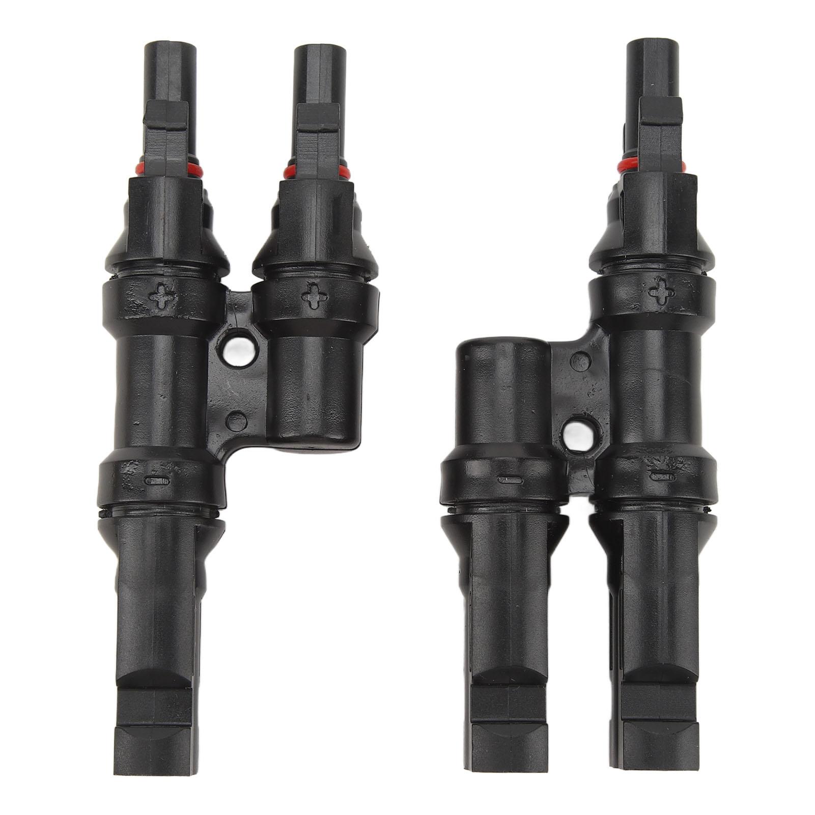 Solar Branch Connectors 3 Way T Type 1 to 2 Connector for Parallel Connection Between Solar Panels
Solar Branch Connectors 3 Way T Type 1 to 2 Connector for Parallel Connection Between Solar Panels
