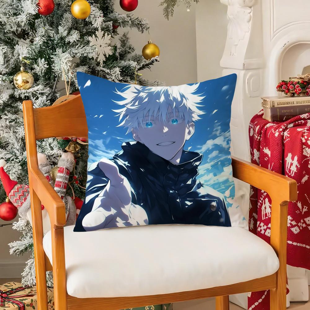 Jujutsu Kaisen Gojo SatoruS Pillow Case Silky Short Plush with Invisible Zipper Dustproof Sofa Cushion Cover for Home Decor 30x30 cm
Jujutsu Kaisen Gojo SatoruS Pillow Case Silky Short Plush with Invisible Zipper Dustproof Sofa Cushion Cover for Home Decor 30x30 cm