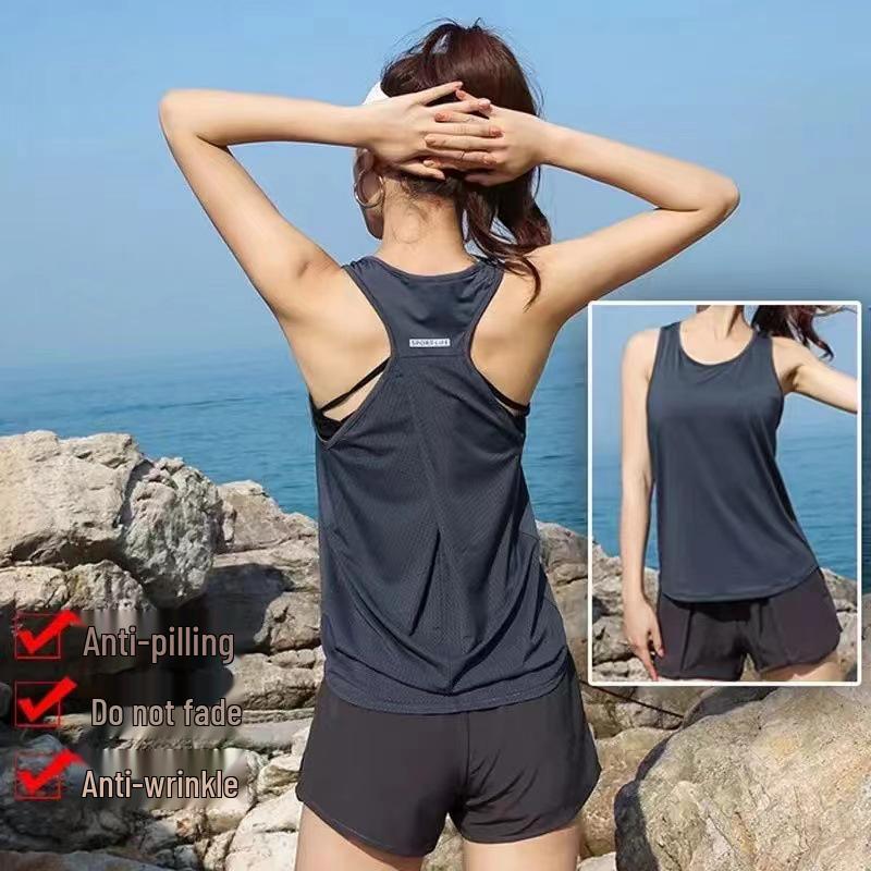 Women s Quick-Dry Racerback Yoga Tank Top - Loose Fit for Running & Fitness 2XL (for 130-145 kg)
Women s Quick-Dry Racerback Yoga Tank Top - Loose Fit for Running & Fitness 2XL (for 130-145 kg)