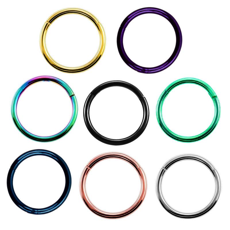 Пирсинг-украшение для носа в виде закрытого кольца из нержавеющей стали 316L Steel 10mm
Пирсинг-украшение для носа в виде закрытого кольца из нержавеющей стали 316L Steel 10mm