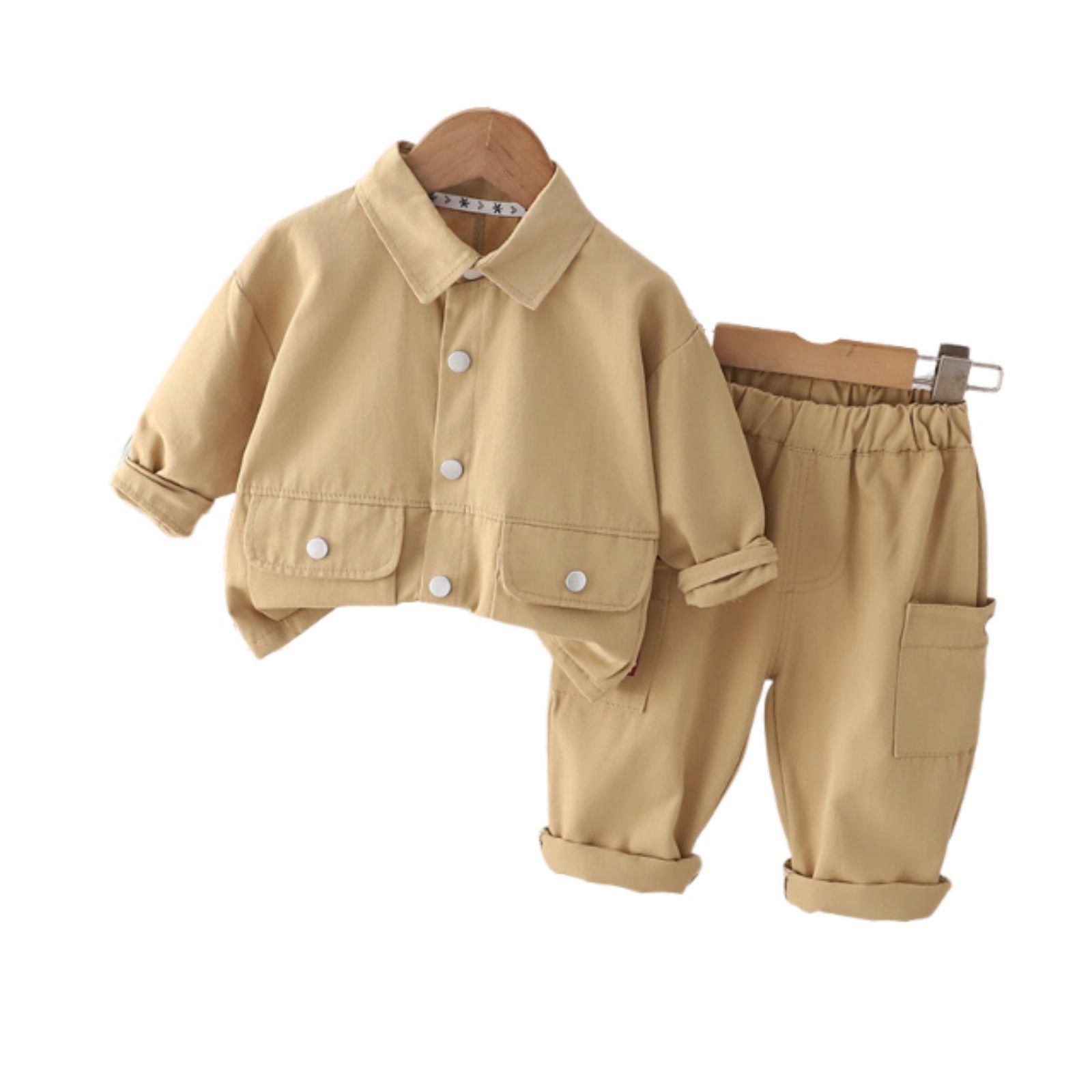 Kids Casual Long-Sleeve Set, Comfortable Daily Wear Outfits 120
Kids Casual Long-Sleeve Set, Comfortable Daily Wear Outfits 120