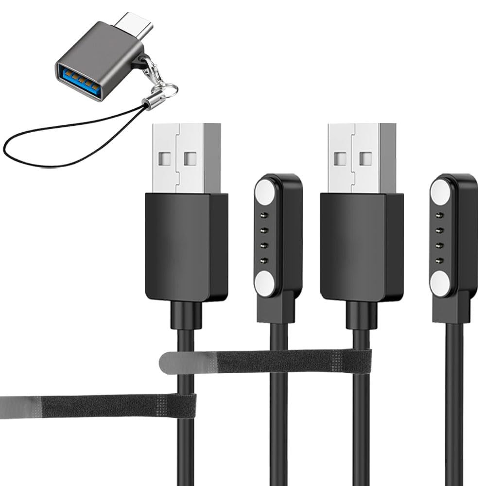 Compatible PLAUD NOTE AI Voice Recorder Charging Cable 100CM 4 Pin Magnetic Adsorption Type USB Charging Includes Reusable Cable Tie and USB Adapter
Compatible PLAUD NOTE AI Voice Recorder Charging Cable 100CM 4 Pin Magnetic Adsorption Type USB Charging Includes Reusable Cable Tie and USB Adapter