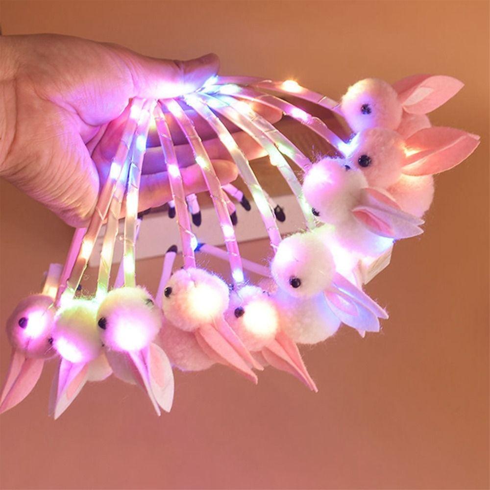 Hair Accessories Luminous Rabbit Headband Cute Hair Hoop Korean Style Headwear Female Hair bands
Hair Accessories Luminous Rabbit Headband Cute Hair Hoop Korean Style Headwear Female Hair bands