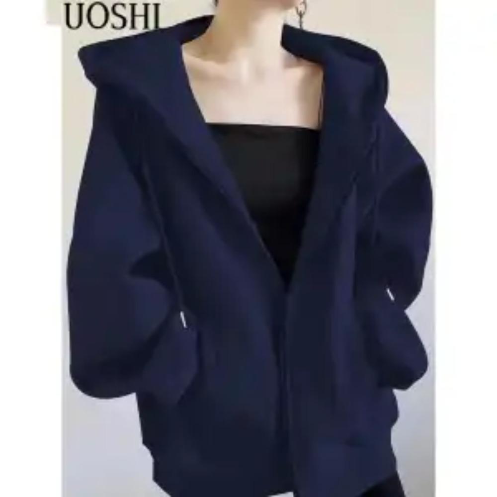 Осень Зима Новая Мода Длинный Рукав Однотонные Толстовки Кардиган Женская Одежда Карманы на Молнии Кулиска Свободные Топы XXL темно-синий
Осень Зима Новая Мода Длинный Рукав Однотонные Толстовки Кардиган Женская Одежда Карманы на Молнии Кулиска Свободные Топы XXL темно-синий