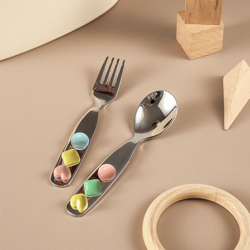 304 Stainless Steel Knife Fork Spoon Natural Stone Spoon Soup Ice Cream Dessert Coffee Ice Cream Spoon Baby Small Tableware Set
304 Stainless Steel Knife Fork Spoon Natural Stone Spoon Soup Ice Cream Dessert Coffee Ice Cream Spoon Baby Small Tableware Set