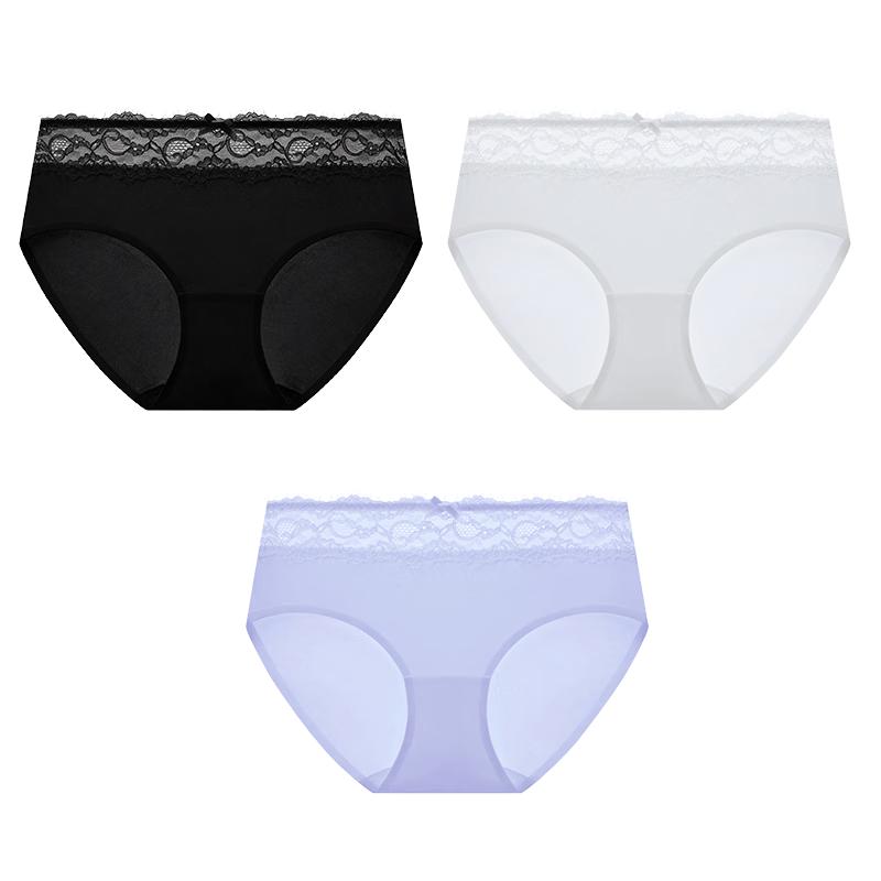 Women s Seamless Lace Waist Briefs 3-Pack XL
Women s Seamless Lace Waist Briefs 3-Pack XL