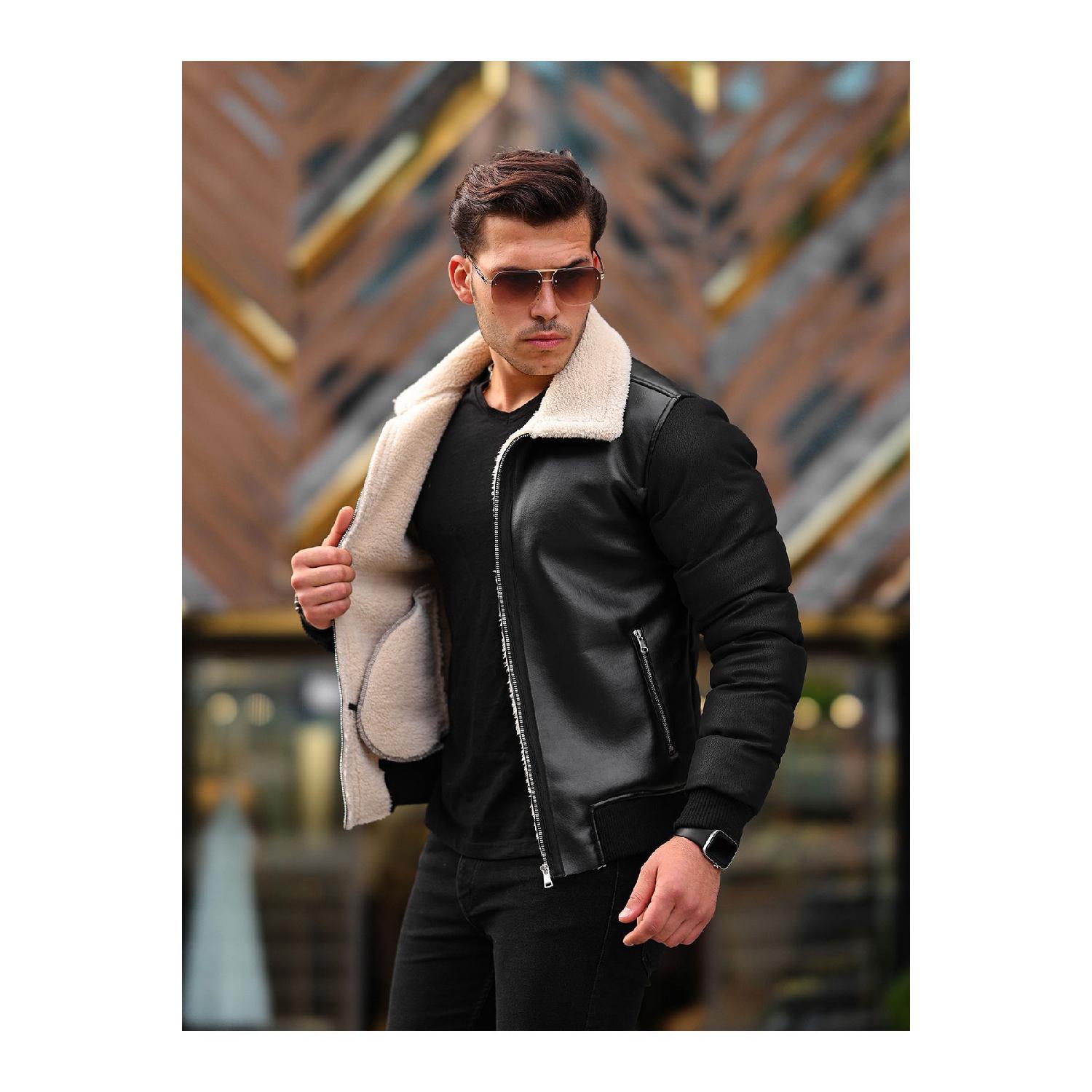 Чоловіча шкіряна куртка Зимове пальто Пуховик S
Чоловіча шкіряна куртка Зимове пальто Пуховик S