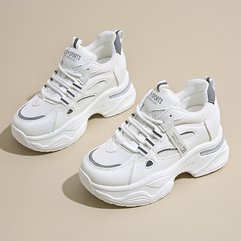 Fashion Breathable White Sneakers Shoes Women Mix Color Chunky Platform Sport Sneaker Woman 2025 Lace-Up Thick Bottom Vulcanize Shoes 40 белый
Fashion Breathable White Sneakers Shoes Women Mix Color Chunky Platform Sport Sneaker Woman 2025 Lace-Up Thick Bottom Vulcanize Shoes 40 белый