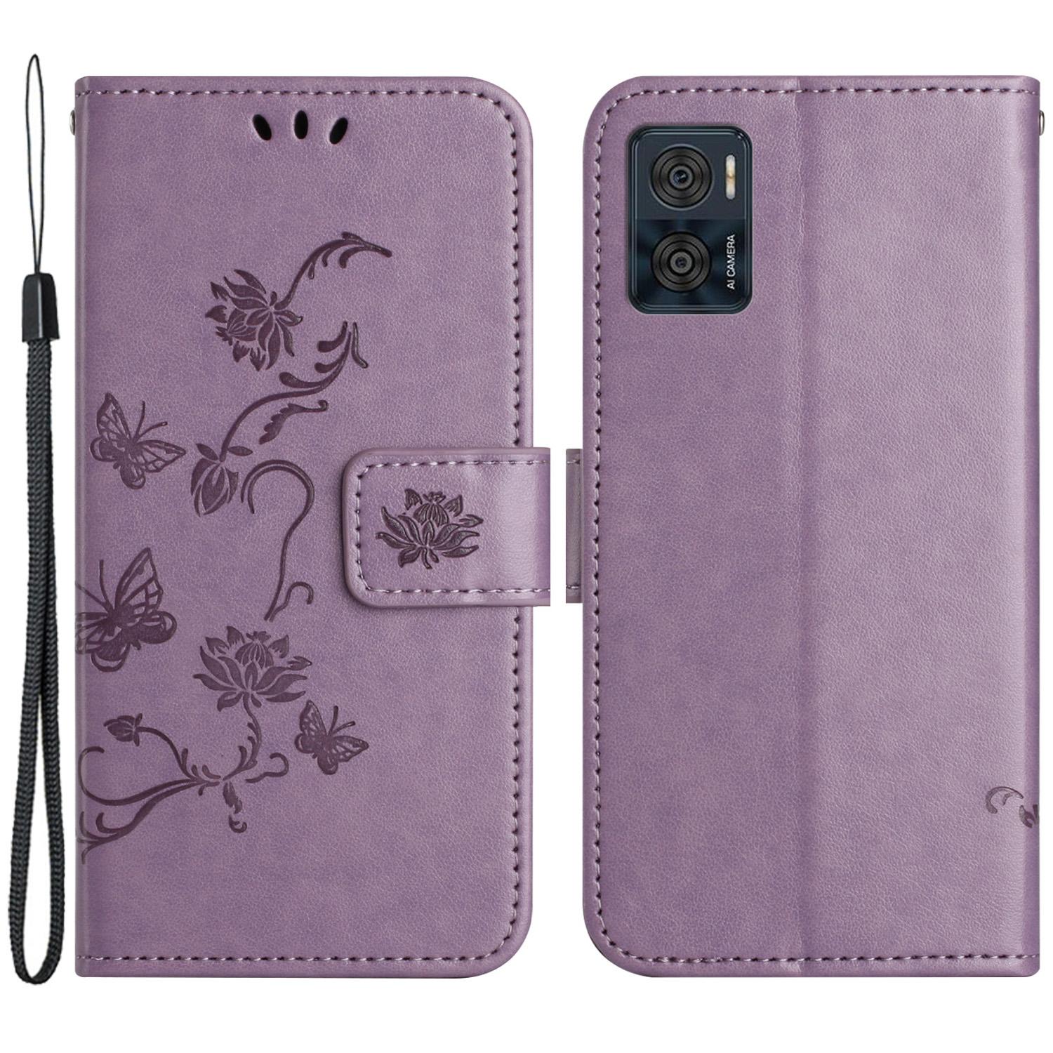 For Motorola Moto E14 4G/G04 4G/G04s 4G/G24 4G Case PU Leather Butterfly Flower Wallet Phone Cover Purple
For Motorola Moto E14 4G/G04 4G/G04s 4G/G24 4G Case PU Leather Butterfly Flower Wallet Phone Cover Purple