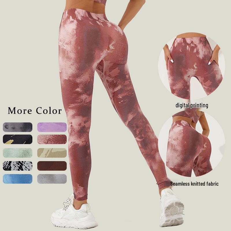 Seamless Printed High-Waist Butt-Lifting Yoga Pants - Elastic & Breathable for Fitness & Running Large
Seamless Printed High-Waist Butt-Lifting Yoga Pants - Elastic & Breathable for Fitness & Running Large