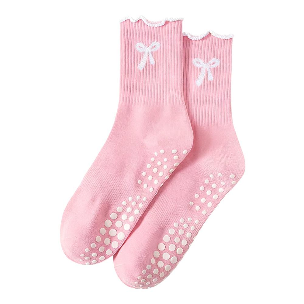 Non-Slip Grip Pilates Socks Cotton Floor Socks Trendy Mid Tube Socks for Women рожевий
Non-Slip Grip Pilates Socks Cotton Floor Socks Trendy Mid Tube Socks for Women рожевий