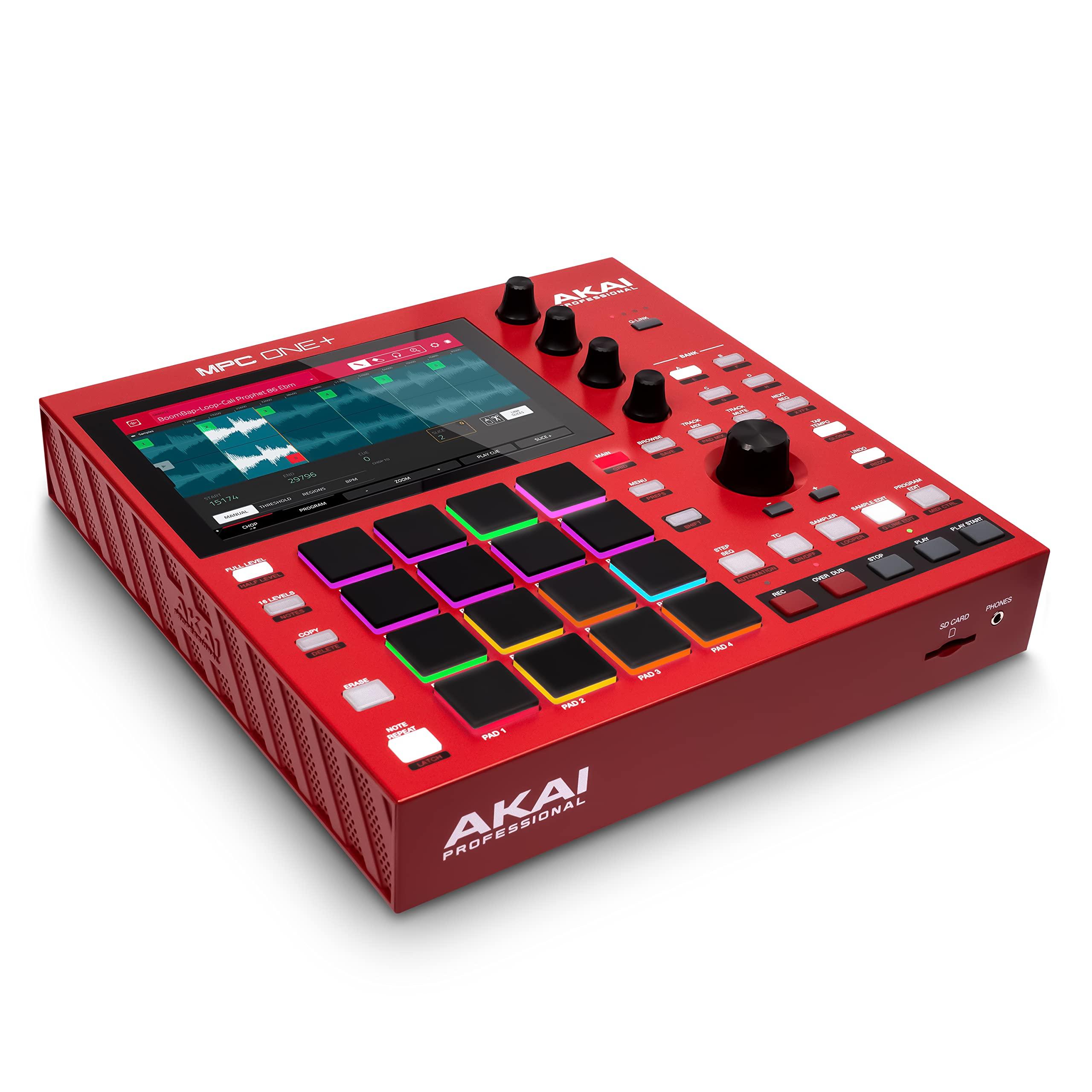 Akai Professional MPC Standalone Drum MIDI Finger Beat Synth Native Instruments Integration One+ Machine, Controller, Drum, Maker, WiFi, Bluetooth, червоний
Akai Professional MPC Standalone Drum MIDI Finger Beat Synth Native Instruments Integration One+ Machine, Controller, Drum, Maker, WiFi, Bluetooth, червоний