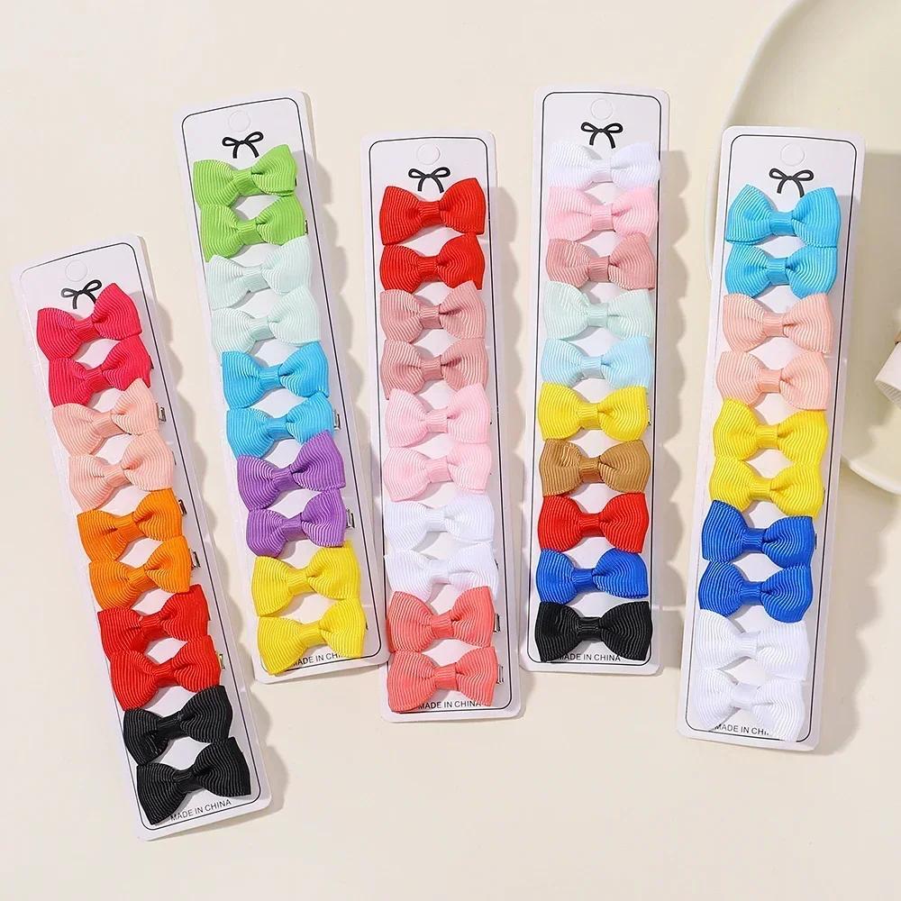 10Pcs/set 1.5 Kids Bows Alligator Hair Clips for Baby Girls Boutique Handmade Tiny Bowknot Grosgrain Ribbon Hair Accessories
10Pcs/set 1.5 Kids Bows Alligator Hair Clips for Baby Girls Boutique Handmade Tiny Bowknot Grosgrain Ribbon Hair Accessories