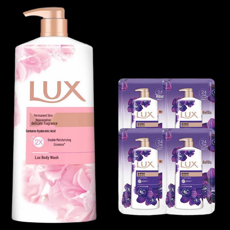 LUX Everlasting Tender Skin Shower Gel 1300g Multi-Pack
LUX Everlasting Tender Skin Shower Gel 1300g Multi-Pack
