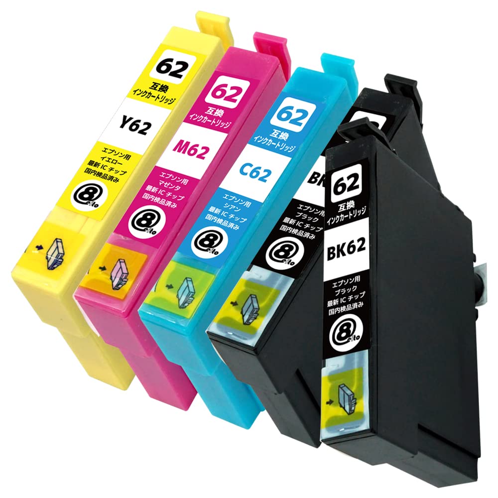 IC62 of Latest compatible ink cartridge with IC supports remaining amount Clip 62 IC4CL62 Ink Can be used with genuine EPSON Epson PX by STAR
IC62 of Latest compatible ink cartridge with IC supports remaining amount Clip 62 IC4CL62 Ink Can be used with genuine EPSON Epson PX by STAR