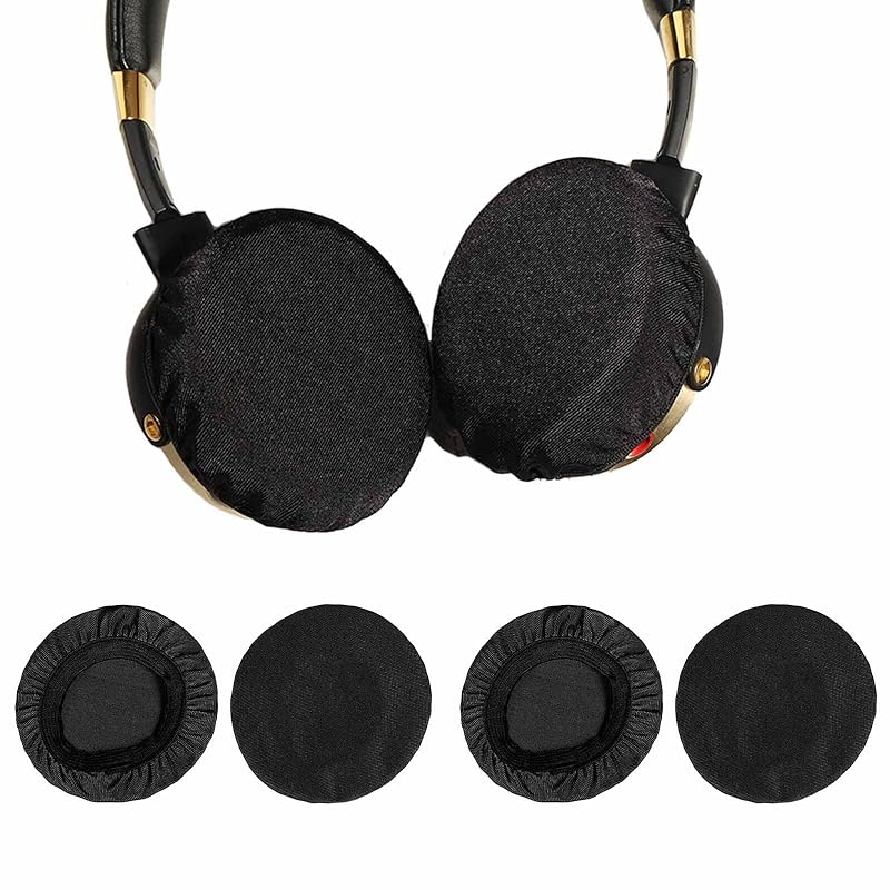 ALLVD Earphone cover elastic force 2 pairs set earphone pad cover 9-11 cm Earphone cover prevents deterioration and is washable for dust-proof
ALLVD Earphone cover elastic force 2 pairs set earphone pad cover 9-11 cm Earphone cover prevents deterioration and is washable for dust-proof