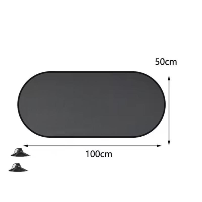 Автомобільний сонцезахисний козирок із захистом від ультрафіолетового випромінювання, складаний автомобільний сонцезахисний козирок для заднього вікна 100x50 см, універсальний сітчастий козирок для заднього вікна з присосками чорний
Автомобільний сонцезахисний козирок із захистом від ультрафіолетового випромінювання, складаний автомобільний сонцезахисний козирок для заднього вікна 100x50 см, універсальний сітчастий козирок для заднього вікна з присосками чорний