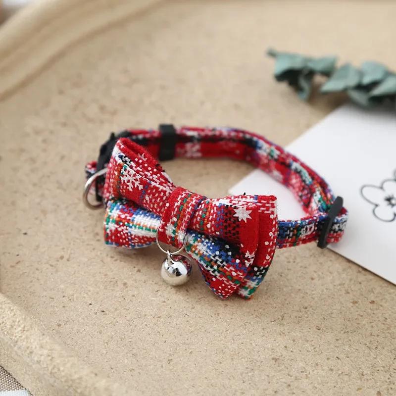 Knitted Snowflake Bow Pet Collar Safety Buckle Detachable Adjustable Pet Tie Christmas Cat Necklace
Knitted Snowflake Bow Pet Collar Safety Buckle Detachable Adjustable Pet Tie Christmas Cat Necklace