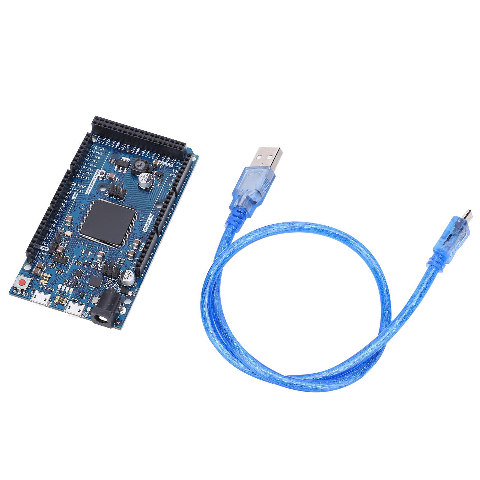 32-розрядний модуль розробки для мікроконтролера ARM AT91SAM3X8E з USB-кабелем для R3
32-розрядний модуль розробки для мікроконтролера ARM AT91SAM3X8E з USB-кабелем для R3