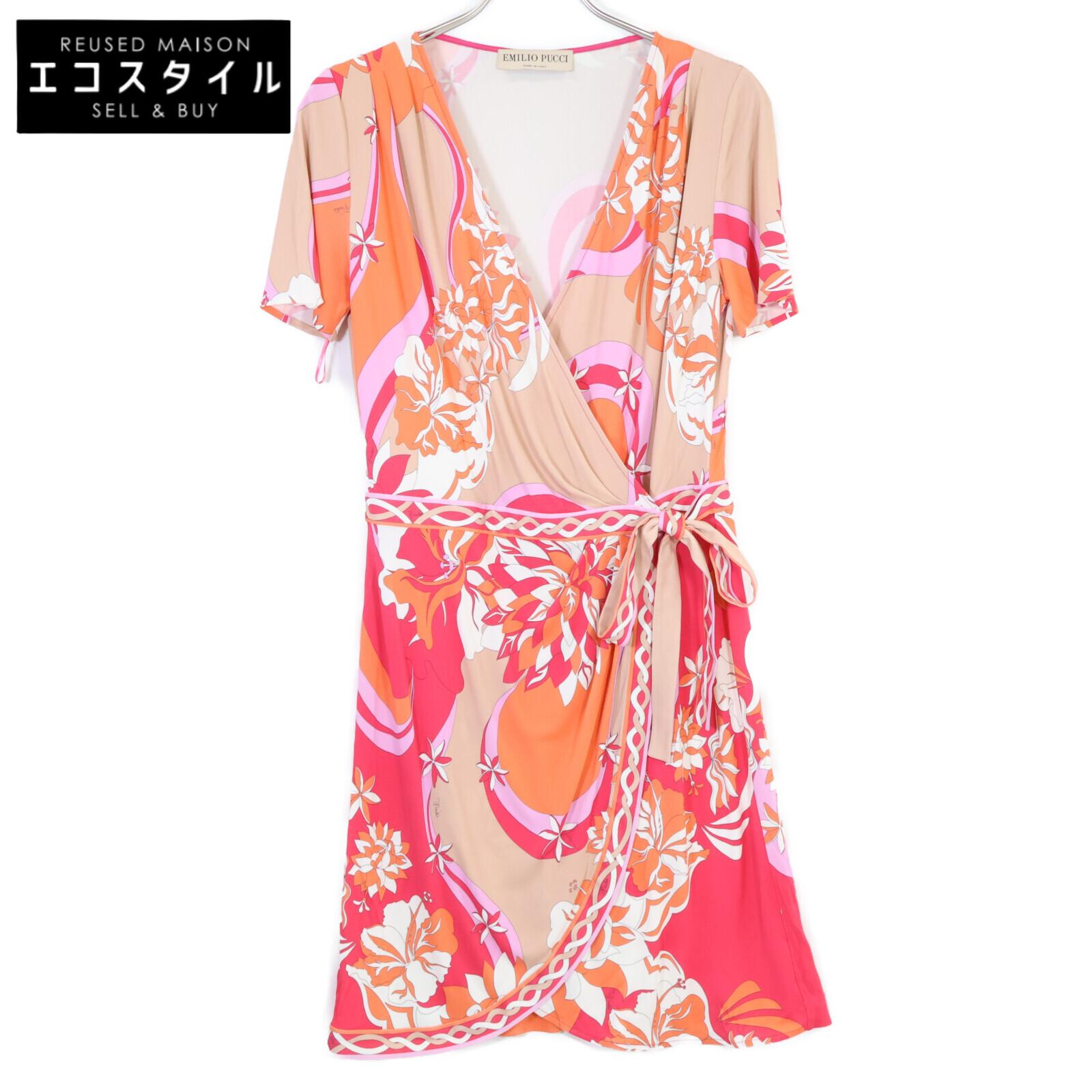 Emilio Pucci OEJG15/X ABITO DONNA Pucci Pattern Wrap Dress dress 44 OrangeUsed
Emilio Pucci OEJG15/X ABITO DONNA Pucci Pattern Wrap Dress dress 44 OrangeUsed