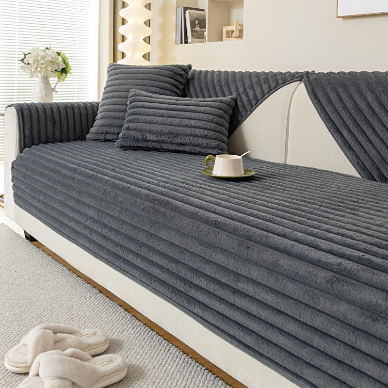 Зимний теплый и не скатывающийся плюшевый диванный чехол в виде кролика в полоску, однотонный, подходит для диванов на 1/2/3/4 места 3 seats 90X180
Зимний теплый и не скатывающийся плюшевый диванный чехол в виде кролика в полоску, однотонный, подходит для диванов на 1/2/3/4 места 3 seats 90X180