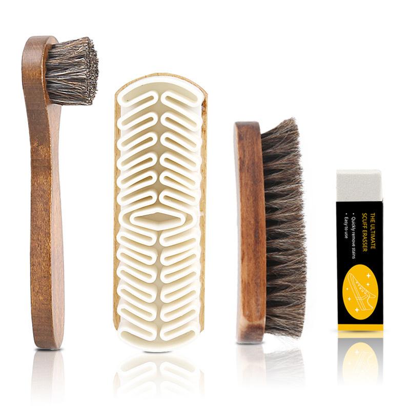 Shoe Brush Set Horse Hair Brush Snow Boots Suede Leather Goods Care Cleaning Brush Decontamination Eraser Shoe Wipe
Shoe Brush Set Horse Hair Brush Snow Boots Suede Leather Goods Care Cleaning Brush Decontamination Eraser Shoe Wipe