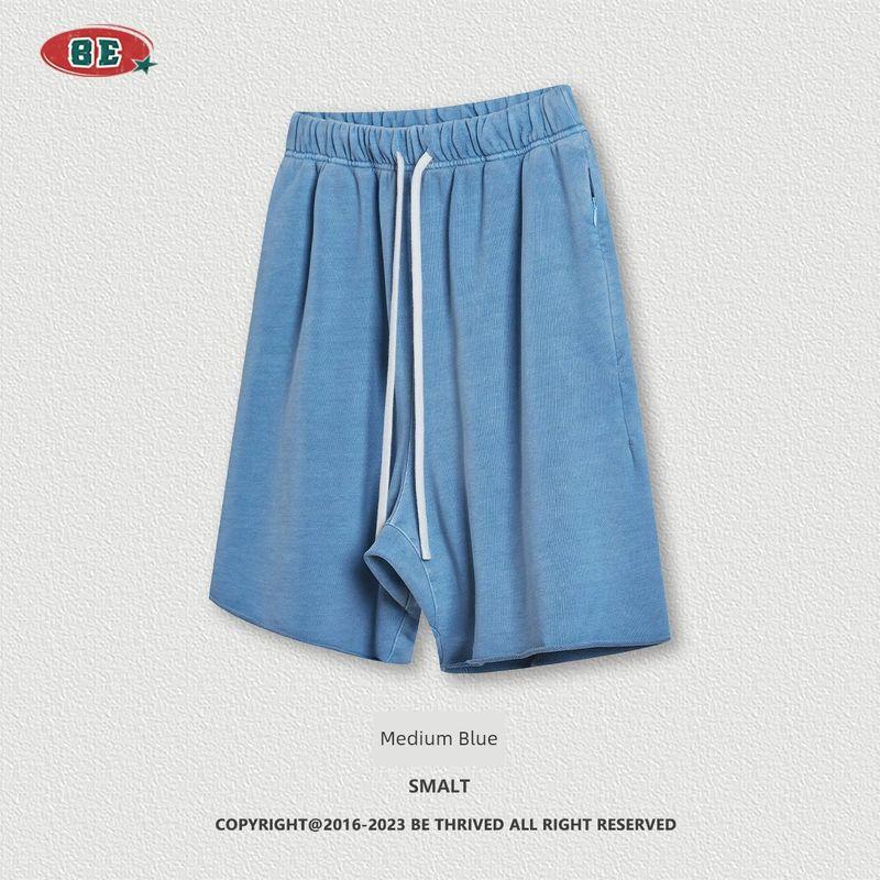 Trendy American Street Loose Edge Kanye Casual Shorts Medium Blue S
Trendy American Street Loose Edge Kanye Casual Shorts Medium Blue S