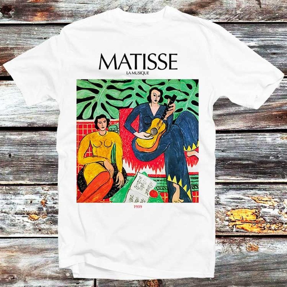 230GSM 100% Cotton T-Shirt Matisse Aesthetic La Musique Painting T-shirt Art Best Cool Gift Men Women Unisex Henri Artwork Style Top Tee B225 XS белый
230GSM 100% Cotton T-Shirt Matisse Aesthetic La Musique Painting T-shirt Art Best Cool Gift Men Women Unisex Henri Artwork Style Top Tee B225 XS белый