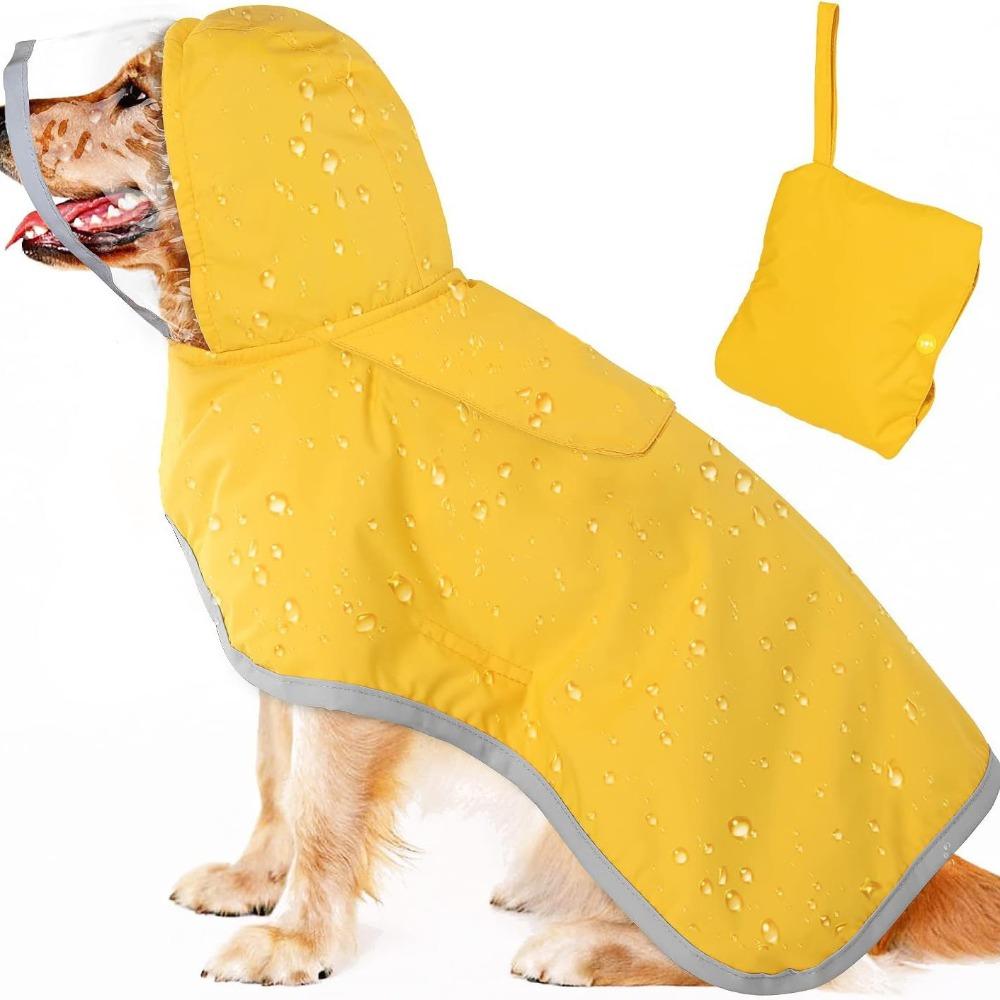 New Reflective Pet Raincoat, Adjustable Hooded Dog Raincoat XS
New Reflective Pet Raincoat, Adjustable Hooded Dog Raincoat XS