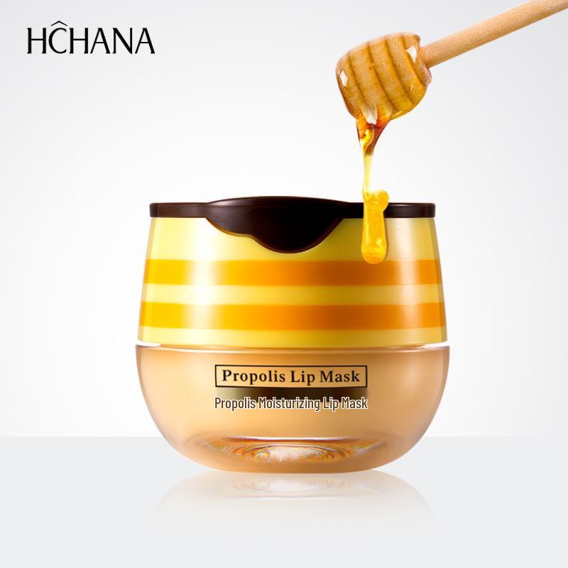 Hanchan Propolis Lip Mask: Moisturizes, Hydrates, Lightens Lip Color, Reduces Lip Lines.
Hanchan Propolis Lip Mask: Moisturizes, Hydrates, Lightens Lip Color, Reduces Lip Lines.