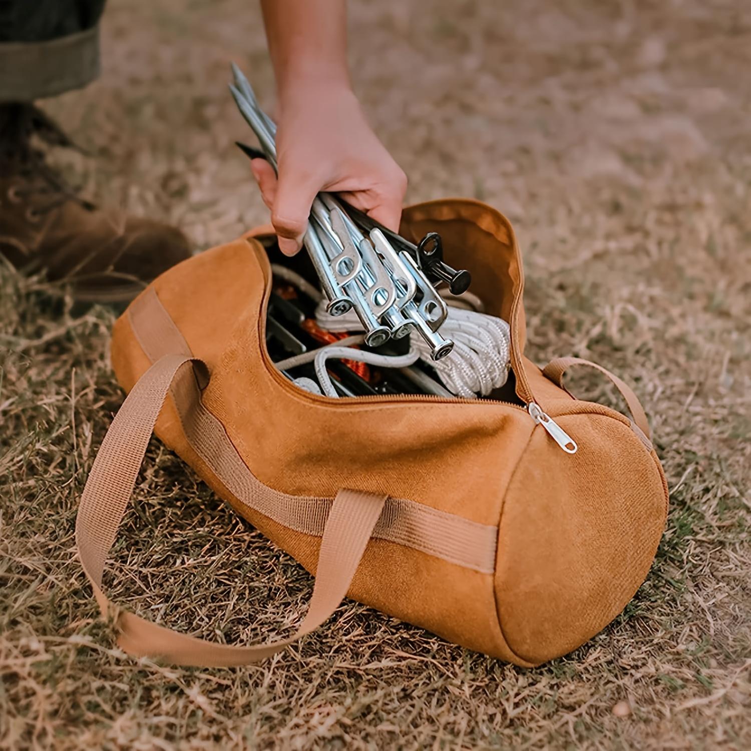 Durable Multi-Pocket Outdoor Storage Bag with Handle - Organize Tent Stakes, Poles, & Tools for Camping, Hiking, Gardening & Picnics хакі
Durable Multi-Pocket Outdoor Storage Bag with Handle - Organize Tent Stakes, Poles, & Tools for Camping, Hiking, Gardening & Picnics хакі