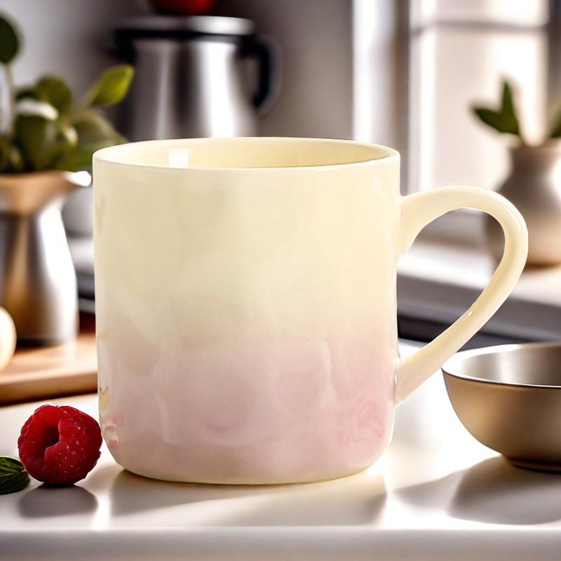 Сувенирная кружка с градиентом высокой ценности для женских стаканов для воды для дома, с чувством дизайна, керамические чашки, парные чашки для завтрака для подарков 301-400ml
Сувенирная кружка с градиентом высокой ценности для женских стаканов для воды для дома, с чувством дизайна, керамические чашки, парные чашки для завтрака для подарков 301-400ml