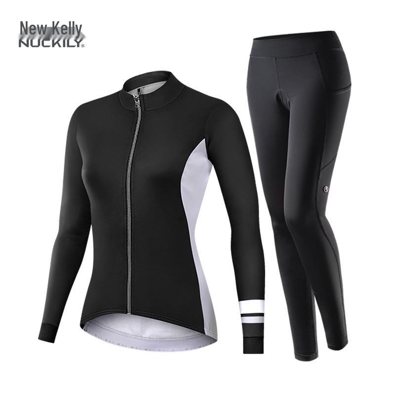 NUCKILY Women s Luminous Cycling Suit: Long-Sleeve Fleece, Windproof & Warm for Autumn/Winter Road Biking XL чорний
NUCKILY Women s Luminous Cycling Suit: Long-Sleeve Fleece, Windproof & Warm for Autumn/Winter Road Biking XL чорний