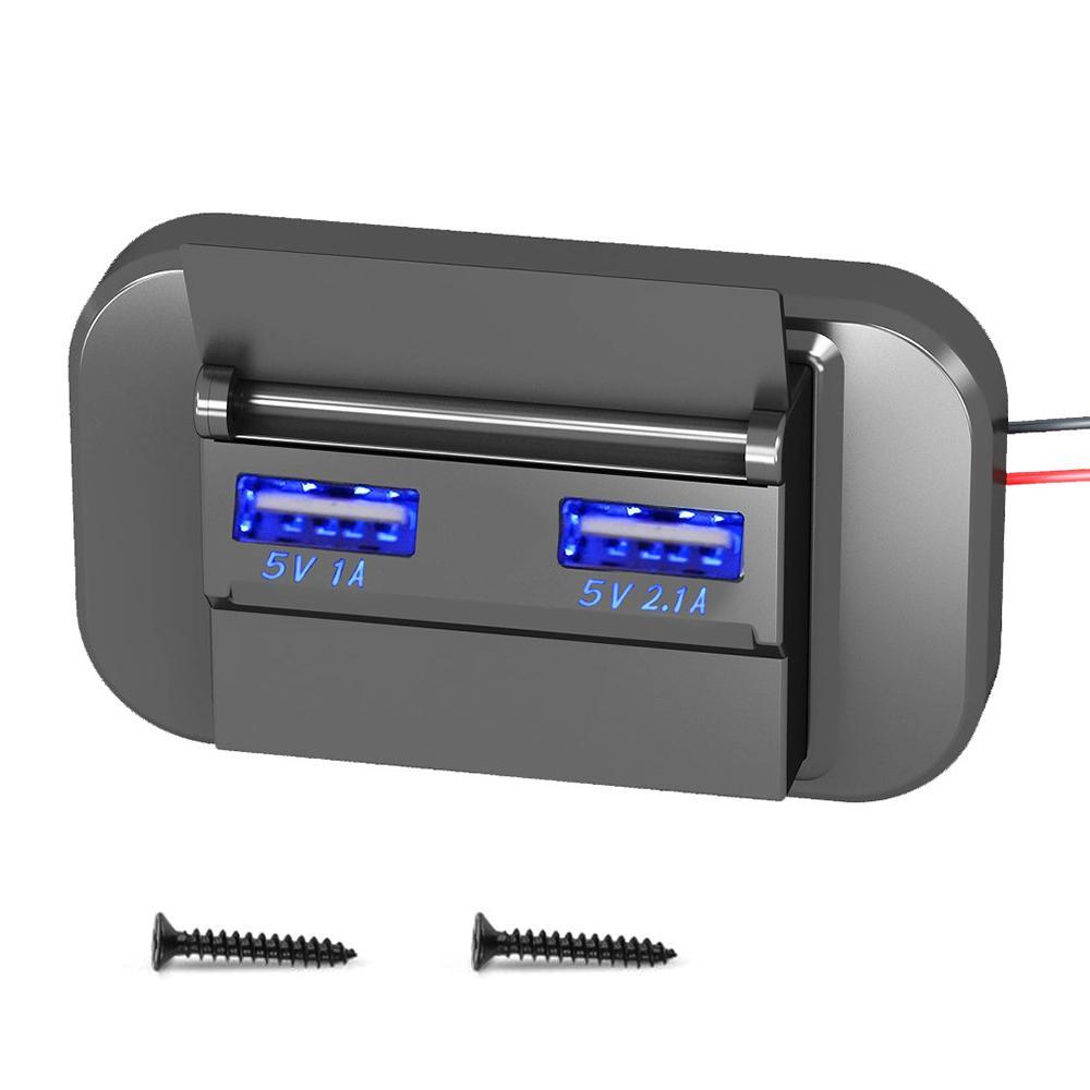 Quick Charge 3.0 Ports Dual USB Ports 5V 3.1A Car Bus Charger Socket Adapter USB Power Panel With Swith For Marine Motorcycles
Quick Charge 3.0 Ports Dual USB Ports 5V 3.1A Car Bus Charger Socket Adapter USB Power Panel With Swith For Marine Motorcycles