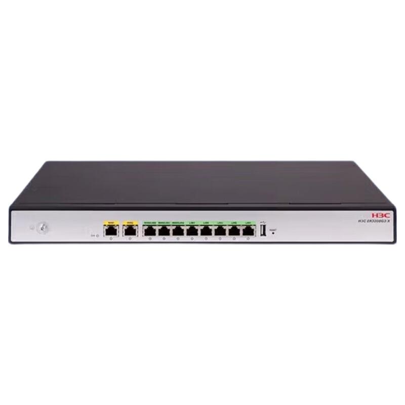 H3C ER3208G3-X 10-Port Gigabit Enterprise SD-WAN Router (CN version)
H3C ER3208G3-X 10-Port Gigabit Enterprise SD-WAN Router (CN version)