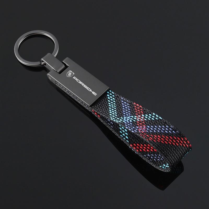 for Porsche Cayenne Panamera Macan 911 718 Taycan Boxster Cayman 918 Oxford Webbing Car Logo Key Ring Keychain Pendant Accessory синий
for Porsche Cayenne Panamera Macan 911 718 Taycan Boxster Cayman 918 Oxford Webbing Car Logo Key Ring Keychain Pendant Accessory синий