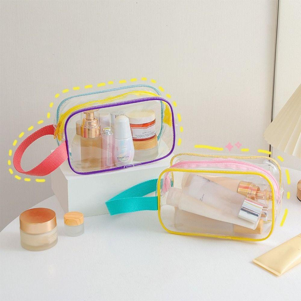 Women PVC Toiletry Wash Make Up Organizer Transparent Cosmetic Bag Zipper Makeup Bags Beauty Case
Women PVC Toiletry Wash Make Up Organizer Transparent Cosmetic Bag Zipper Makeup Bags Beauty Case