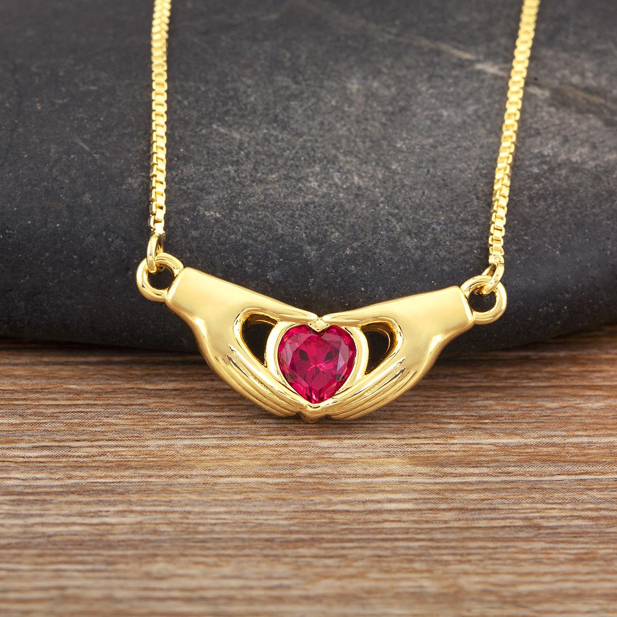 Nidin New Fashion Hands Heart Shape Inlaid Rose Red/White/Green Zircon Charm Pendant Necklace For Women Men Jewelry Accessories розы красного
Nidin New Fashion Hands Heart Shape Inlaid Rose Red/White/Green Zircon Charm Pendant Necklace For Women Men Jewelry Accessories розы красного