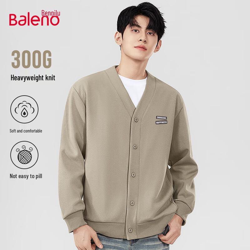Baleno Men s V-Neck Loose Cardigan Sweatshirt XL
Baleno Men s V-Neck Loose Cardigan Sweatshirt XL