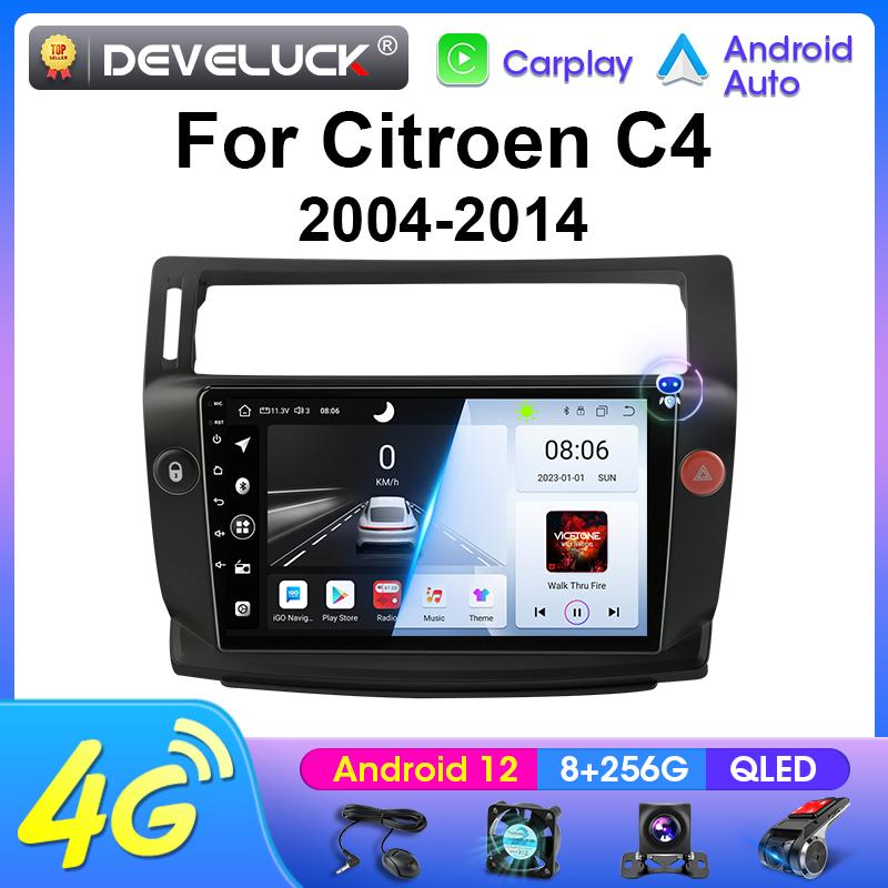 For Citroen C4 C-Triomphe Quatre 2004-2014 Android 12 Car Radio GPS Navigation Carplay Auto intelligent Systems Smart Autoradio
For Citroen C4 C-Triomphe Quatre 2004-2014 Android 12 Car Radio GPS Navigation Carplay Auto intelligent Systems Smart Autoradio