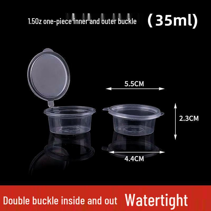 Disposable Plastic Sauce Cup for Hot Pot and Seasoning 100 pieces
Disposable Plastic Sauce Cup for Hot Pot and Seasoning 100 pieces