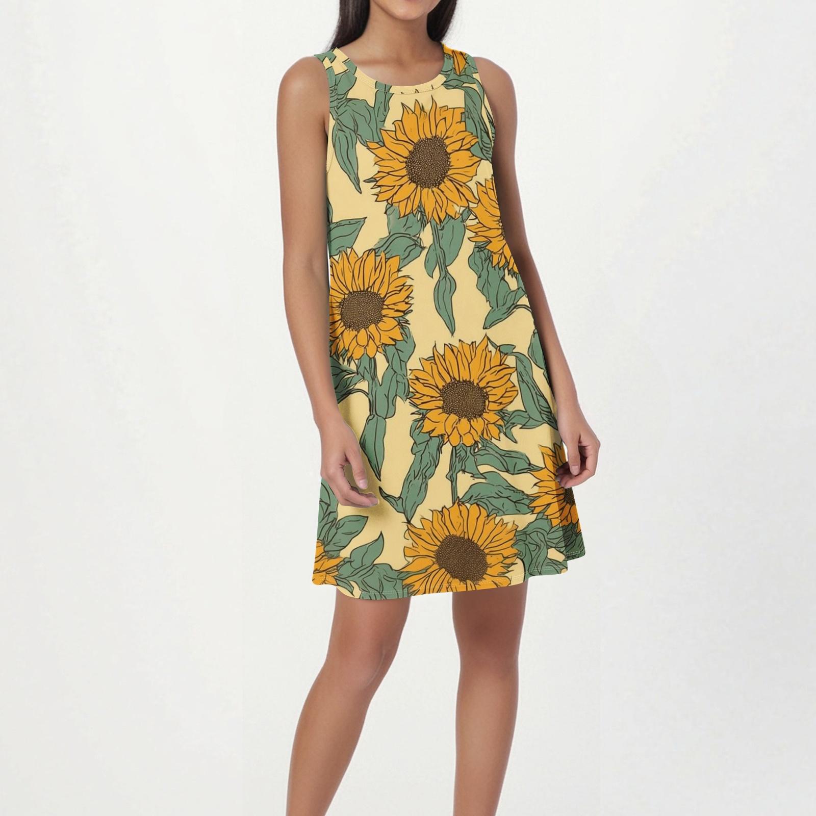 Summer Dresses for Women 2026 Sleeveless Floral Print Casual Summer Dress Lightweight Sundresses for Women 2026 A Line Style XL
Summer Dresses for Women 2026 Sleeveless Floral Print Casual Summer Dress Lightweight Sundresses for Women 2026 A Line Style XL