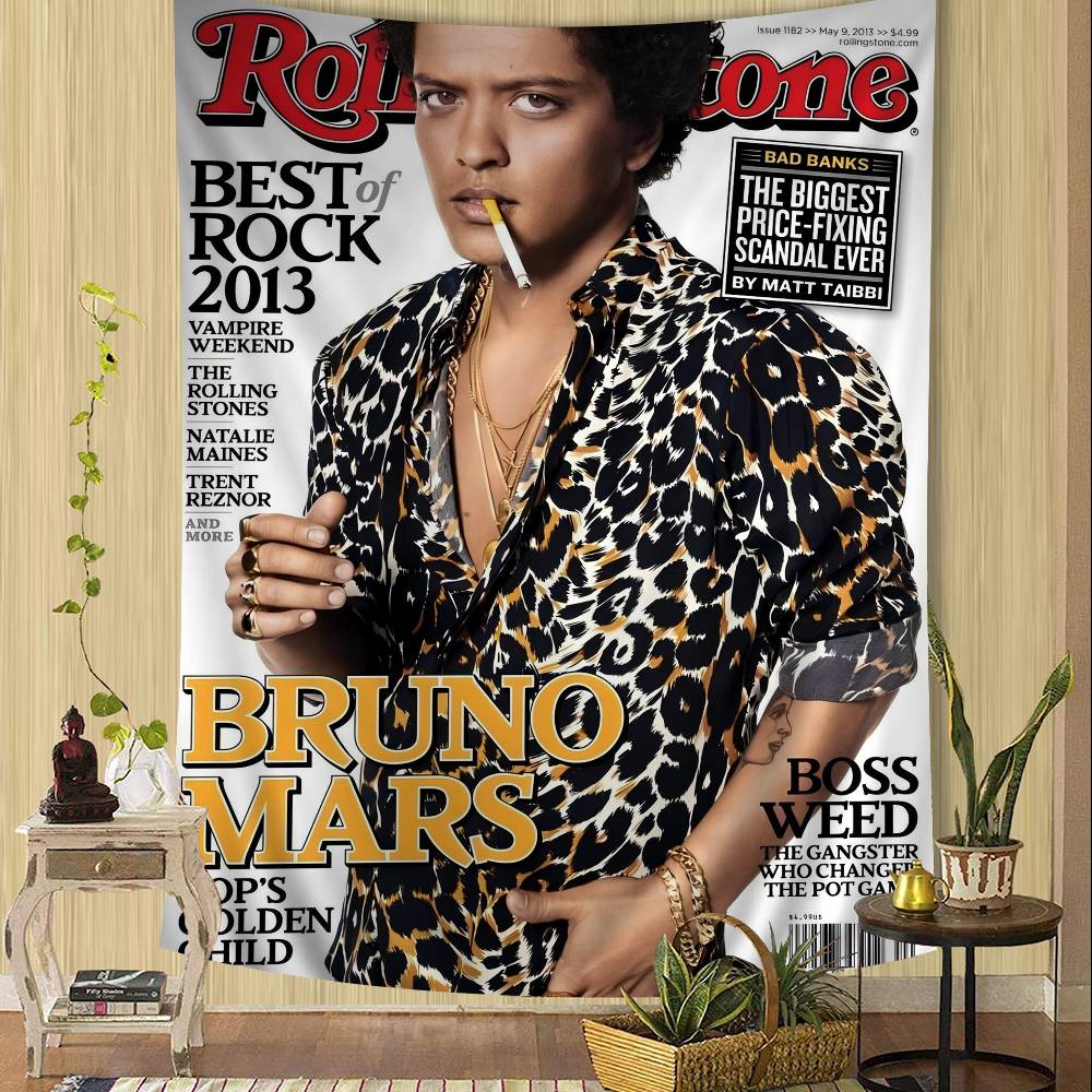 Bbruno Mars Singer Printed Large Wall Tapestry Hanging Tarot Hippie Wall Rugs Dorm Art Home Decor 74x94cm(29x37in)
Bbruno Mars Singer Printed Large Wall Tapestry Hanging Tarot Hippie Wall Rugs Dorm Art Home Decor 74x94cm(29x37in)