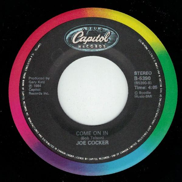 7inch Record JOE COCKER - Crazy In Love B5390 CAPITOL 1984 Canada Rock Used
7inch Record JOE COCKER - Crazy In Love B5390 CAPITOL 1984 Canada Rock Used