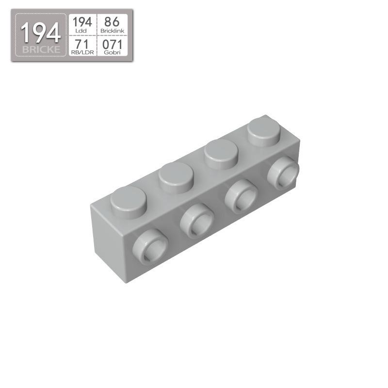 BRICKE 1x4 Brick with Side Stud & Adapter, Compatible with LEGO 30414 Educational Blocks, Puzzle Teaching Aid Unit
BRICKE 1x4 Brick with Side Stud & Adapter, Compatible with LEGO 30414 Educational Blocks, Puzzle Teaching Aid Unit